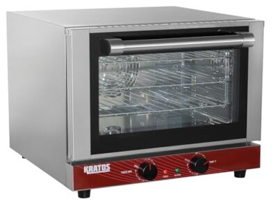 Kratos 29M-001 - Commercial Quarter-Size Countertop Convection Oven - Holds (3)