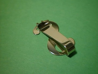 Money Clip 14K Solid Yellow Gold $ Dollar $ Sign design Clip