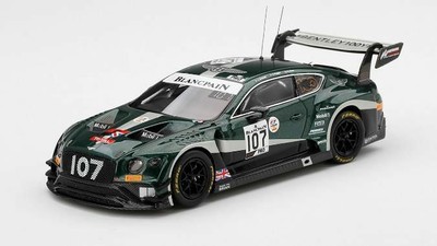TSM TSM430489 1/43 BENTLEY Continental GT3 Total 24H Spa 2019 #107 Team M-Sport