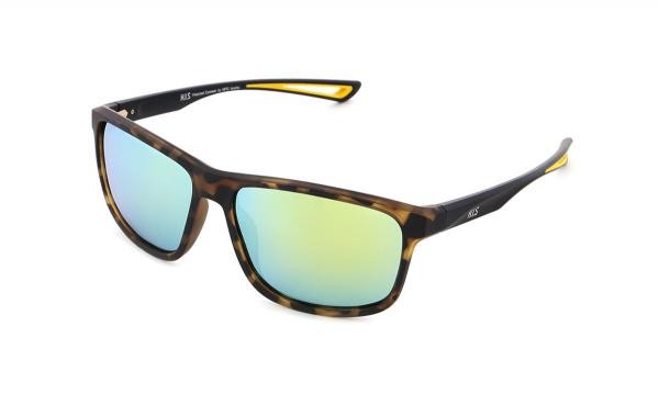 HIS POL HPS27107 1 Herren Damen Sonnenbrille Kunststoff Oval Havanna