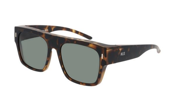 HIS HPS69101 2 Herren Damen Sonnenbrille Kunststoff Flieger Havanna