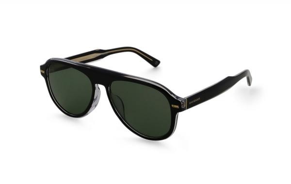 Davidoff DAPS115 3 lunettes de soleil pour hommes en plastique aviateur noir