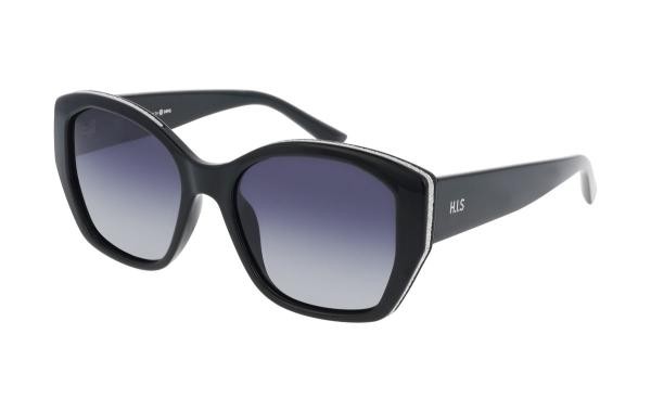 HIS HPS68109 1 lunettes de soleil pour femmes plastique papillon noir