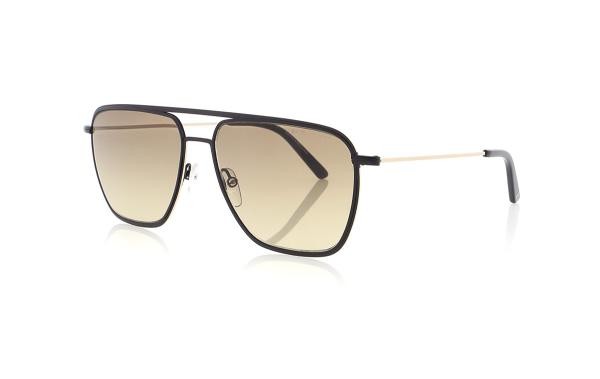 Hechter Paris DHS217 5 Men's Sunglasses Metal Aviator GoldBlack