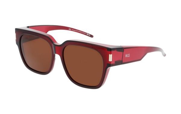 HIS HPS69100 4 Women's Sunglasses Plastic Oval Red