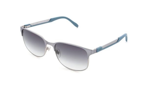 Occhiali da sole uomo HIS HS191 003 metallo ovale grigio