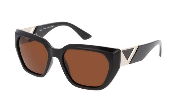 HIS HPS68106 3 lunettes de soleil pour femmes en plastique carré marron