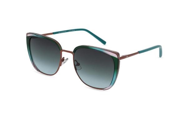 Kioto Nakamura KNSP109 2 Plastic Oval Orange Women's Sunglasses
