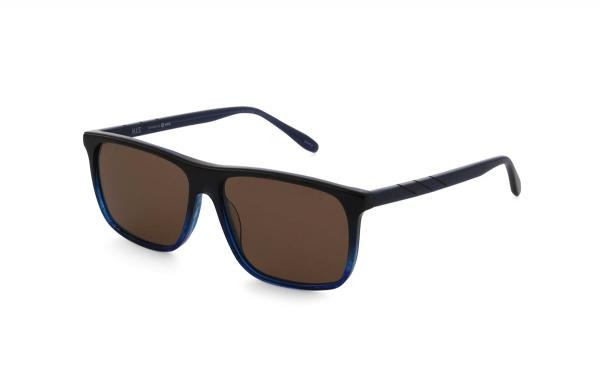 Lunettes de soleil HIS HS504 5 pour hommes en plastique ovale vert olive