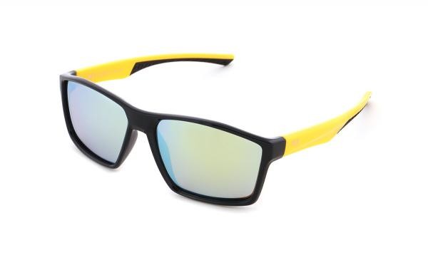 HIS POL HPS27100 1 Herren Damen Sonnenbrille Kunststoff Oval Gelb