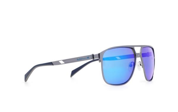 Lunettes de soleil Red Bull Spect REDMS107 01P pour hommes métal pistolet ovale