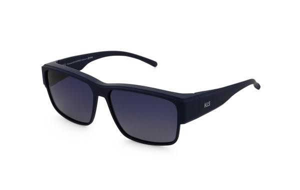 HIS POL HPS49102 2 lunettes de soleil pour hommes en plastique ovale vert olive