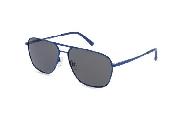 Hechter Paris HESM021 3 Men's Sunglasses Metal Oval Blue