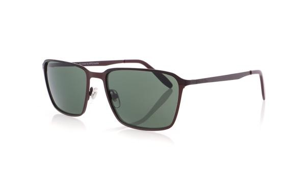Lunettes de soleil homme HIS HS186 005 métal ovale rouge