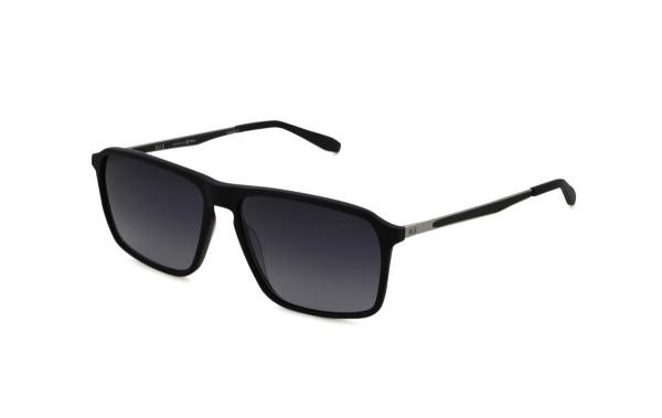 Lunettes de soleil HIS HS509 7 pour hommes en plastique ovale noir