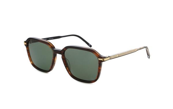 Lunettes de soleil pour hommes Davidoff DAPS105 02R plastique ovale Havanna