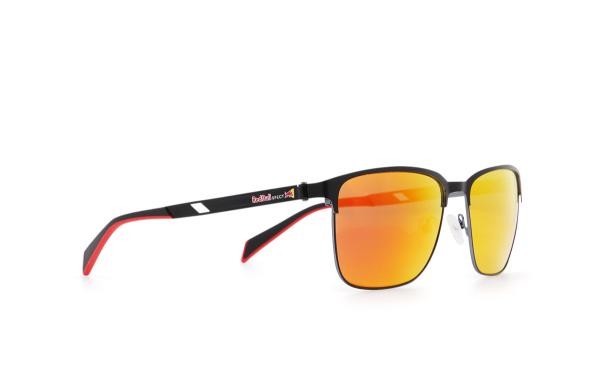 Lunettes de soleil Red Bull Spect REDMS106 02P pour hommes métal carré noir