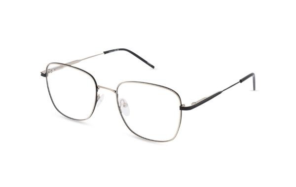 Vienna Design UN862 01 Herren Damen Brille Metall Oval GoldSchwarz