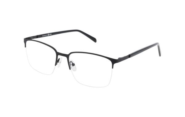 Lunettes pour hommes Vienna Design UN905 01 métal ovale noir