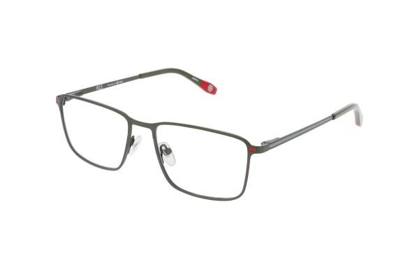HIS HIOM005 00550 Men's Eyeglasses Metal Oval Green