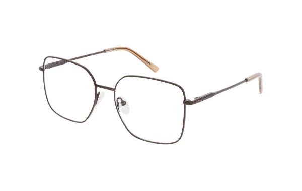 Vienna Design UN908 02 Damen Brille Metall Oval Schwarz