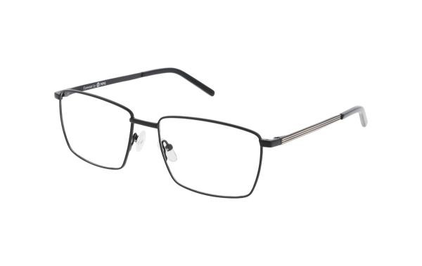 Vienna Design UN902 02 Herren Brille Metall Oval Schwarz