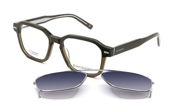 Davidoff DAP144 06 Herren Brille Kunststoff Geometrisch Grün