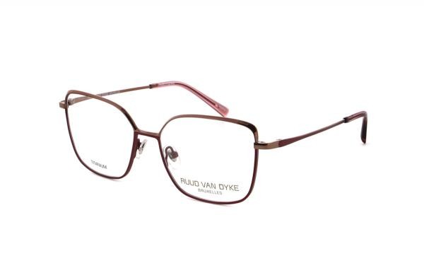 Ruud van Dyke 1418T 6 occhiali da vista donna titanio ovale rosso
