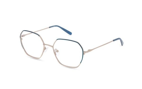 Fabiano FAB192 2 Damen Brille Metall Geometrisch Gold