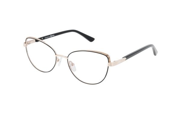 Lunettes pour femmes Vienna Design UN904 03 métal carré or