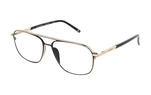 Davidoff DAT159 03 Gafas Hombre Plástico Aviador Negro