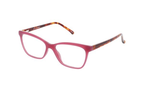 Vienna Design UN892 02 Herren Damen Brille Kunststoff Oval Burgund