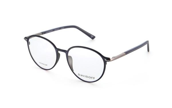 Lunettes homme Davidoff DAT133 03 titane ovale bleu