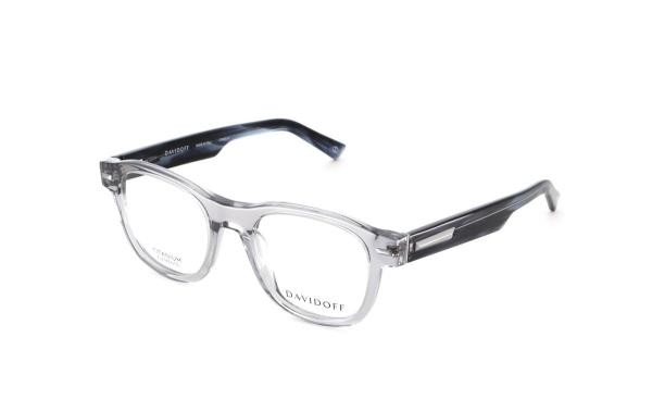 Davidoff DAP136 02 Herren Brille Kunststoff Oval Grau