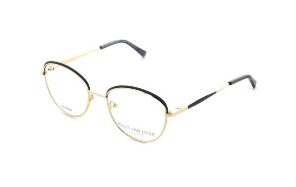 Ruud van Dyke 1389T 3 Damen Brille Titan Oval Grau