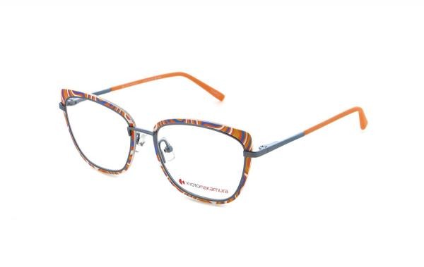 Kioto Nakamura KNM263 6 Women's Eyeglasses Metal Cat Eye Gun