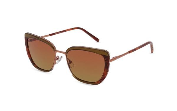 Kioto Nakamura KNSP108 2 lunettes de soleil pour femmes en plastique Cat Eye ...