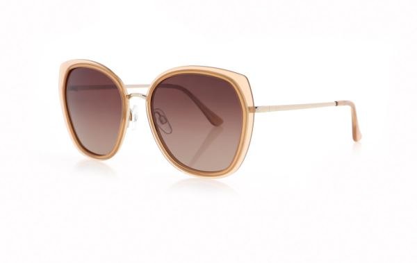HIS POL HPS14105 3 lunettes de soleil pour femmes métal Cat Eye Gold