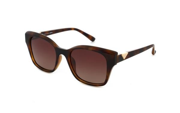 HIS POL HPS38101 2 Damen Sonnenbrille Kunststoff Quadratisch Havanna
