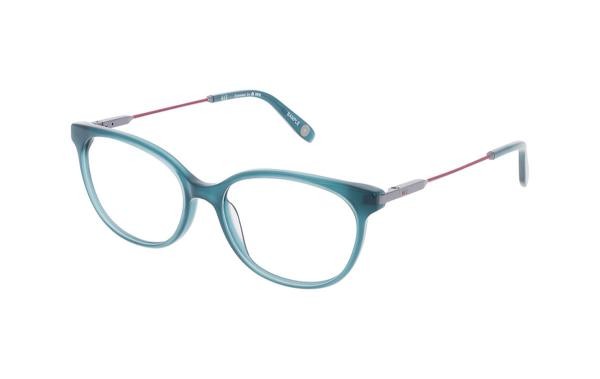 Occhiali da vista donna HIS HPL813 001 plastica ovale petrolio