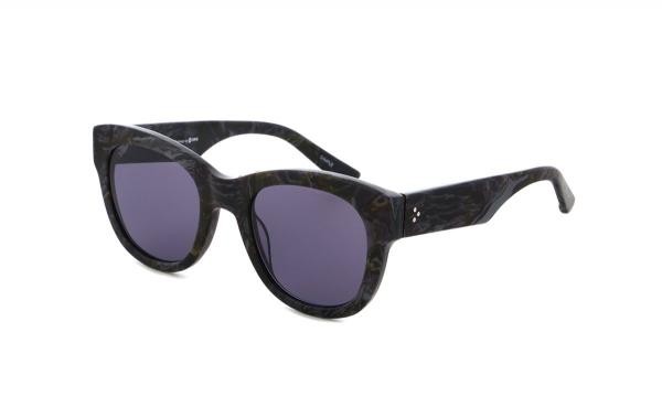 Lunettes de soleil pour femmes Hechter Paris HESP007 3 plastique papillon noir