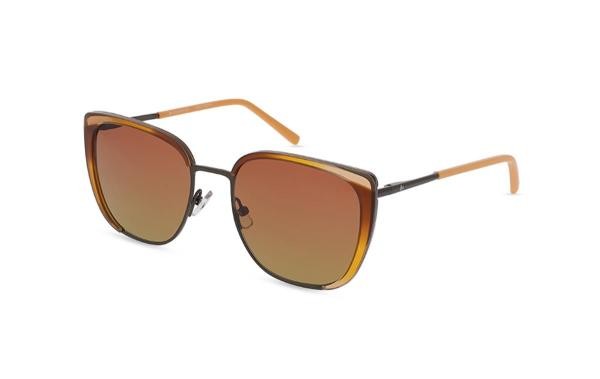 Kioto Nakamura KNSP109 1 Women's Sunglasses Plastic Oval Olive Green