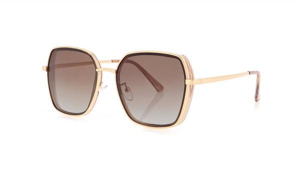 HIS POL Hps14115 1 Lunettes de Soleil Femme Plastique Géométrique Rose