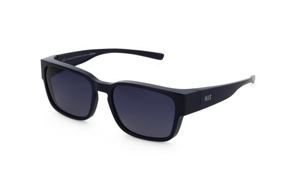 HIS POL HPS49103 2 lunettes de soleil pour hommes en plastique ovale noir