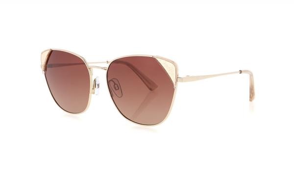 HIS POL HPS14100 1 lunettes de soleil pour femmes en plastique Cat Eye Gold