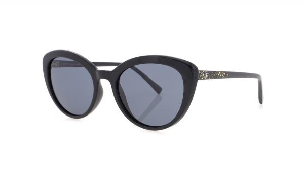 HIS POL HPS18103 1 lunettes de soleil pour femmes en plastique Cat Eye noir