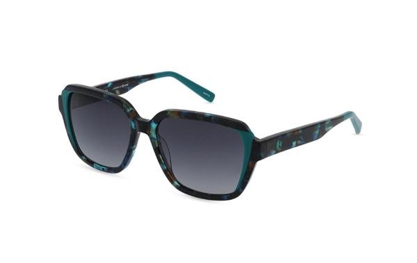 Kioto Nakamura KNSP107 4 lunettes de soleil pour femmes plastique ovale bleu