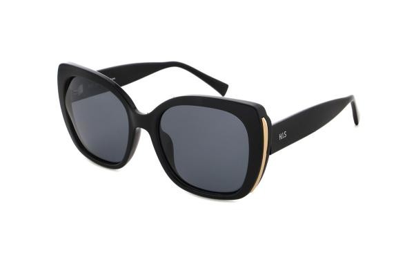 HIS POL HPS38102 1 Damen Sonnenbrille Kunststoff Quadratisch Schwarz