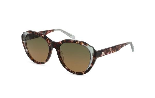 Kioto Nakamura KNSP106 2 Women's Sunglasses Plastic Oval Brown