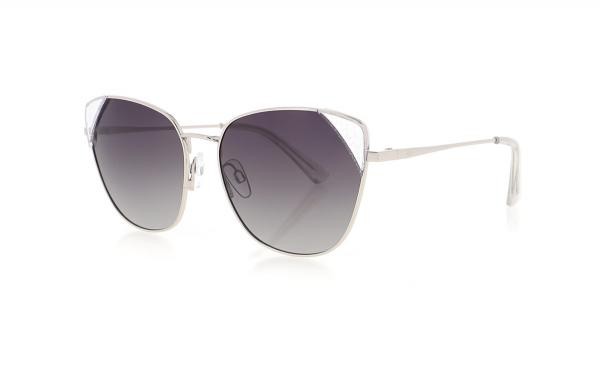 HIS POL Hps14100 2 lunettes de soleil pour femmes plastique Cat Eye argent